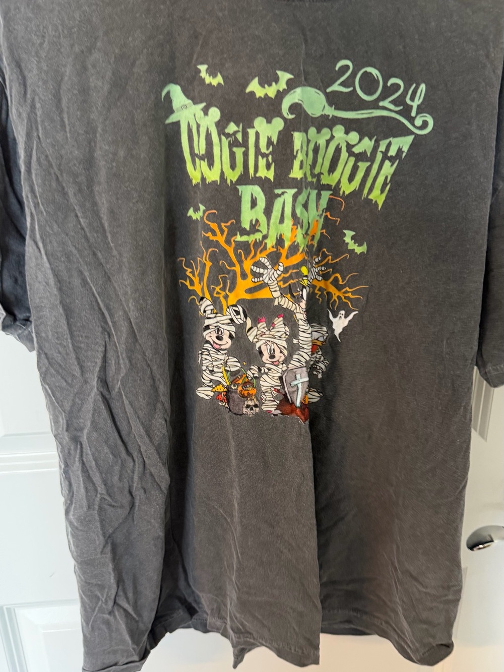 Disney Halloween Short Sleeve Tee 2024 Boogie Boogie Bash small shop XL
